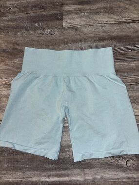 Light Blue NVGTN shorts